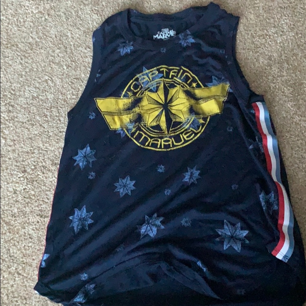 Captain Marvel Tank Top